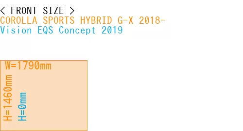 #COROLLA SPORTS HYBRID G-X 2018- + Vision EQS Concept 2019